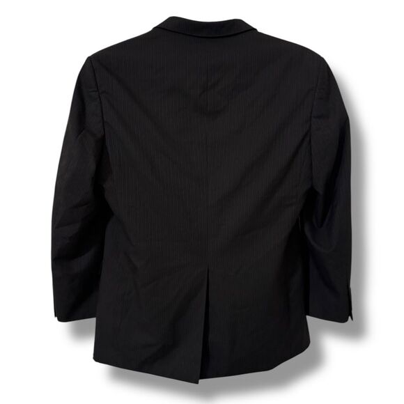 Haggar Black Sport Coat Classic Blazer - Picture 2 of 4